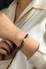 Soho Jewelry 18K Yellow Gold, Enamel and Diamond Bangle Bracelet