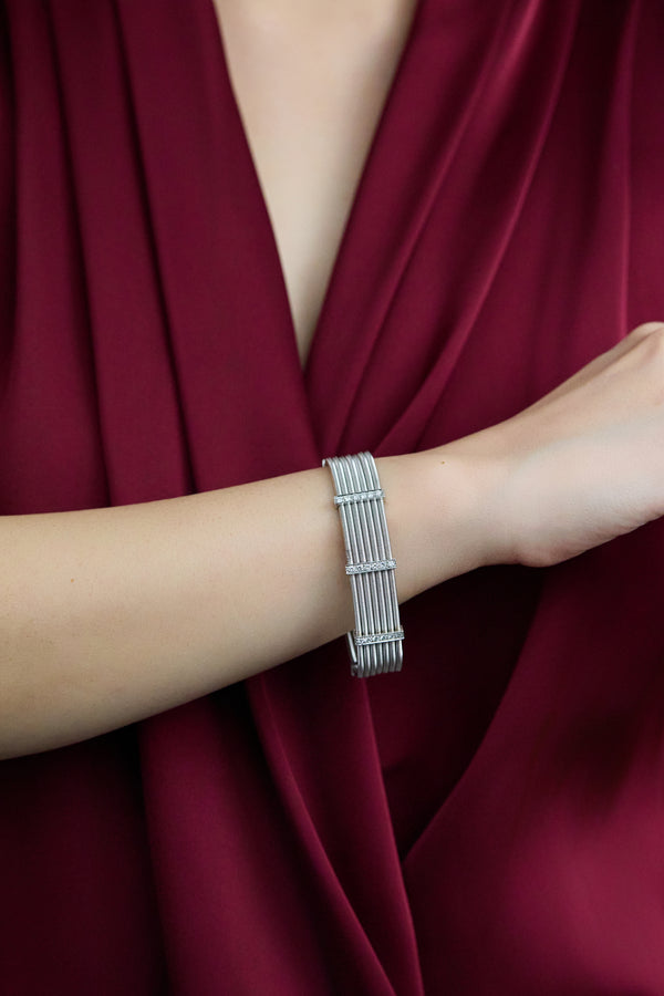 Diamond Bangle Bracelet