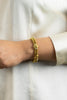 Seidengang Roman Portrait 0.12 Carat Diamond Retro Bracelet in Yellow Gold