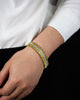 5.68 Carat Total Brilliant Round Shape Diamond Fashion Bracelet in Yellow Gold & Platinum