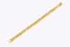14 Karat Yellow Gold Cuban Link Chain Bracelet