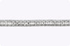 16.06 Carats Total Emerald Cut Diamond Tennis Bracelet in Platinum