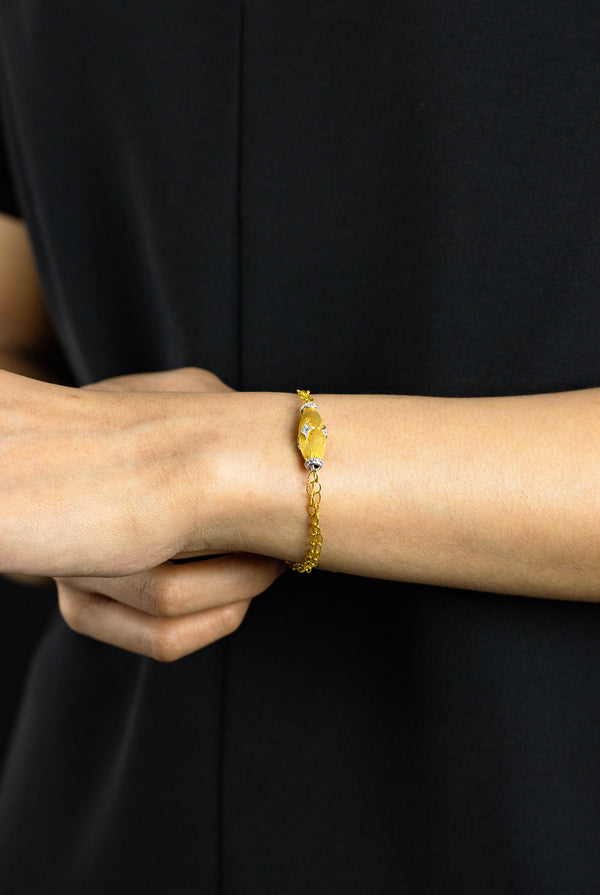 18k gold bracelet