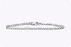 1.94 Carat Brilliant Round Diamond Tennis Bracelet