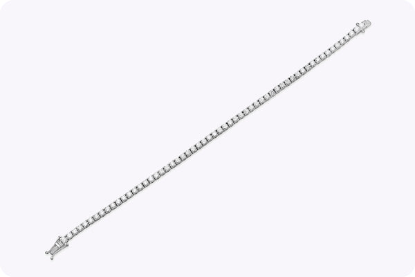 Diamond Classic Tennis Bracelet in White Gold
