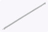 8.71 Carat Total Round Brilliant Cut Diamond Tennis Bracelet in White Gold