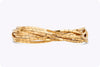 18 Karat Yellow Gold Eight Strands Fashion Bracelet