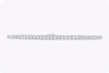 3.11 Carats Total Round Brilliant Cut Diamond Tennis Bracelet in White Gold