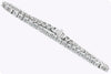 7.85 Carats Total Round Brilliant Cut Diamond Tennis Bracelet in White Gold