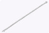 7.85 Carats Total Round Brilliant Cut Diamond Tennis Bracelet in White Gold