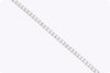 1.08 Carats Total Round Brilliant Cut Diamond Tennis Bracelet in White Gold