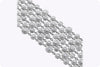 6.58 Carats Total Round Brilliant Cut Diamond Fashion Bracelet in White Gold