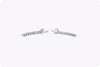 5.20 Carats Total Round Brilliant Cut Diamond Tennis Bracelet in White Gold
