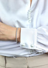 8.12 Carats Total Round Brilliant Cut Diamond Tennis Bracelet in White Gold