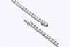 8.12 Carats Total Round Brilliant Cut Diamond Tennis Bracelet in White Gold
