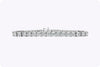 16.80 Carats Total Round Brilliant Cut Diamond Tennis Bracelet in White Gold