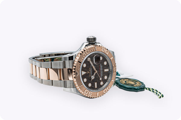 2021 Rolex Yacht-Master Stainless Steel Rose Gold Men's Watch