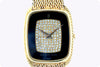 Audemars Piguet Vintage Onyx and Diamond Wristwatch in Yellow Gold