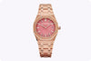 2025 Audemars Piguet Royal Oak Pink Dial Wristwatch Ref. 77450OR.OO.1361OR.01 in Rose Gold