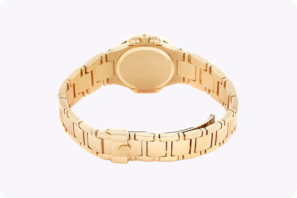 1994 Patek Philippe Ruby and Diamond Wristwatch in Yellow Gold, Ref. No. 4700/153