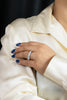 GIA Certified 4.07 Carat Total Round Diamond Seven Stone Wedding Band Ring in Platinum