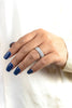 GIA Certified 4.96 Carats Cushion Cut Diamond Halo Eternity Wedding Band in Platinum