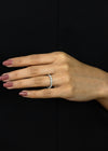 1.49 Carats Total Brilliant Round Cut Diamond Eternity Wedding Band in White Gold