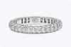 Harry Winston 1.08 Carats Total Round Diamond Micro-Pave Eternity Wedding Band in Platinum