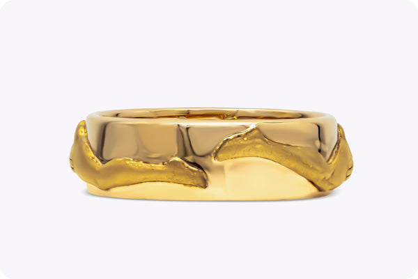 Carrera y Carrera Infinito El Beso Wedding Ring in 18K Yellow Gold