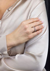 4.76 Carats Total Mixed-Cut Diamond Eternity Ring in White Gold