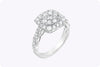 Mixed-Cut Diamond Fashion Ring in White Gold