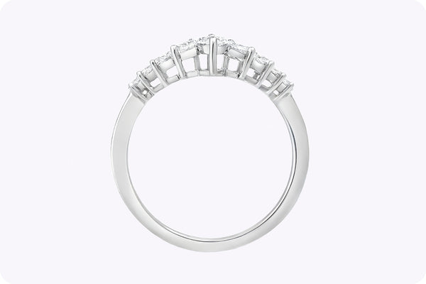 Marquise Diamond V-Shaped Fashion Ring
