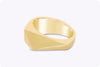 17.93 Gram Tri-Cut Men's Ring in 18k Yellow Gold