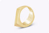 17.93 Gram Tri-Cut Men's Ring in 18k Yellow Gold