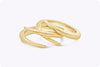 12.48 Gram Double Swirl Ring in Yellow Gold