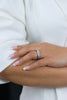 2.51 Carat Total Princess Cut Diamond Channel Set Five-Stone Wedding Band Ring in Platinum