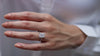 GIA Certified 4.02 Carat Elongated Cushion Cut Diamond Engagement Ring in Platinum