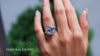 10.05 Carat Cushion Cut Diamond Solitaire Engagement Ring in Platinum