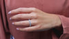 3.71 Carats Round Diamond Eternity Wedding Band Ring in Platinum