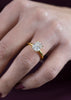 GIA Certified 3.04 Carat Cushion Cut Diamond Solitaire Engagement Ring in Yellow Gold