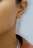 diamond solitaire earring
