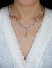 28.91 Carat Total Pear Shape Yellow Drop Diamond by the Yard Necklace in Platinum