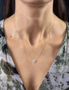 GIA Certified 1.53 Carats Heart Shape Diamond Pendant Necklace in Rose Gold