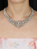 115.20 Carat Total Mixed Cut Cluster Diamond Pendant Necklace in Platinum