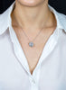 10.43 Carat Brilliant Round Diamond Solitaire Pendant Necklace in Platinum