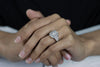 GIA Certified 8.35 Carat Emerald Cut Diamond Engagement Ring in Platinum