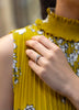 GIA Certified 1.22 Carat Princess Cut Diamond Engagement Ring