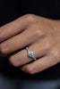 1.00 Carat Round Diamond Three-Stone Engagement Ring