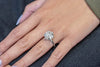 GIA Certified 7.03 Carat Round Diamond Solitaire Engagement Ring