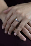 Tiffany & Co. 0.66 Carat Round Diamond Solitaire Engagement Ring in Platinum